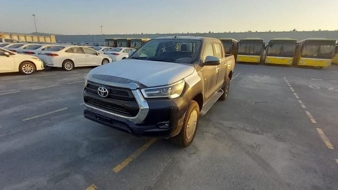 New Toyota Hilux VIII Facelift, 2.4 l, 2023 in Dubai by Mohamed Hakim Motors, Navy Blue color. GCC Specs | AUTO.AE