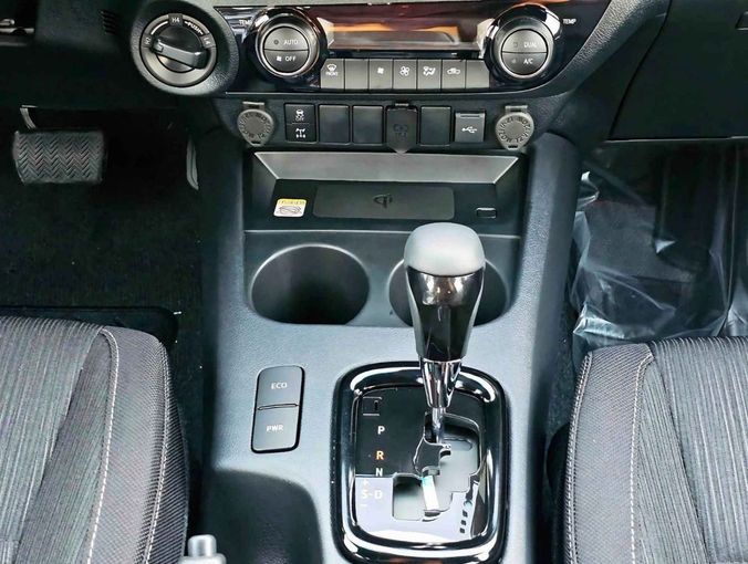 New Toyota Hilux VIII Facelift, 4.0 l, 2025 in Dubai by SK Motors, Grey color. GCC Specs | AUTO.AE