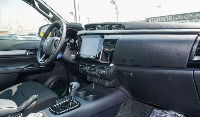 New Toyota Hilux VIII Facelift, 4.0 l, 2025 in Dubai by Najem Motors, Black color. GCC Specs | AUTO.AE