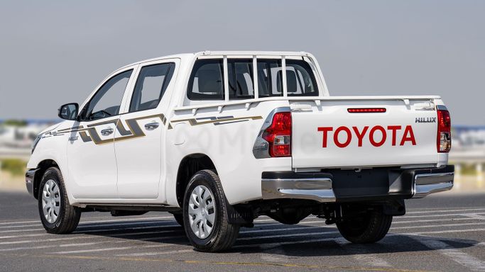 New Toyota Hilux VIII Facelift, 2.4 l, 2025 in Dubai by Milele, White color. Other | AUTO.AE