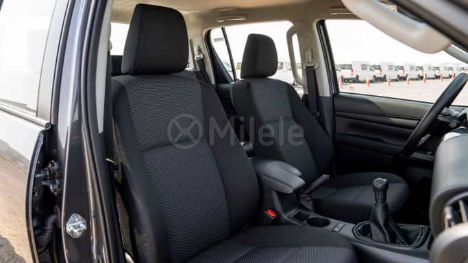 New Toyota Hilux VIII Facelift, 2.4 l, 2025 in Dubai by Milele, Grey color. Other | AUTO.AE