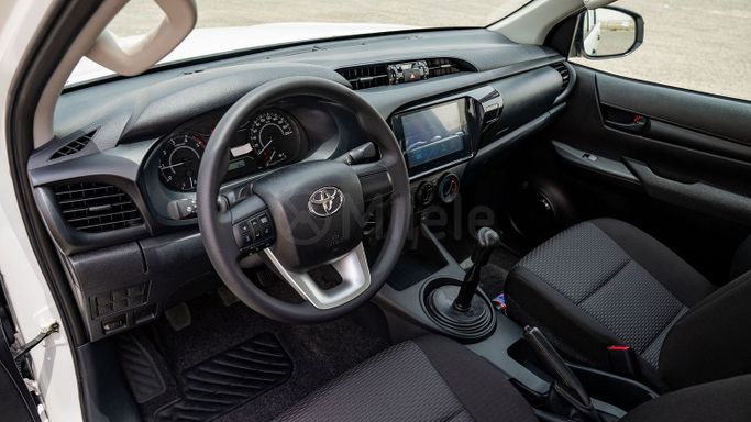 New Toyota Hilux VIII Facelift, 2.4 l, 2025 in Dubai by Milele, White color. Other | AUTO.AE