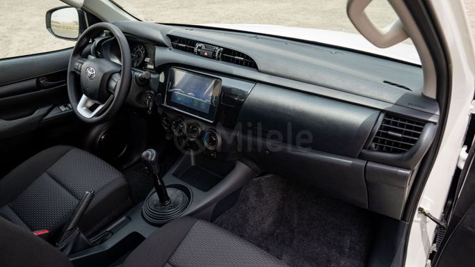 New Toyota Hilux VIII Facelift, 2.4 l, 2025 in Dubai by Milele, White color. Other | AUTO.AE