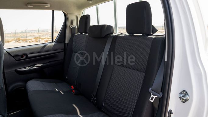 New Toyota Hilux VIII Facelift, 2.4 l, 2025 in Dubai by Milele, White color. Other | AUTO.AE