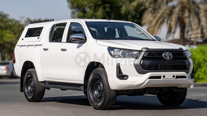 New Toyota Hilux VIII Facelift, 2.4 l, 2024 in Dubai by Milele, White color. Other | AUTO.AE