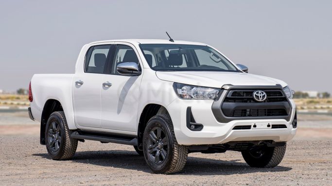 New Toyota Hilux VIII Facelift, 2.4 l, 2024 in Dubai by Milele, White color. Other | AUTO.AE