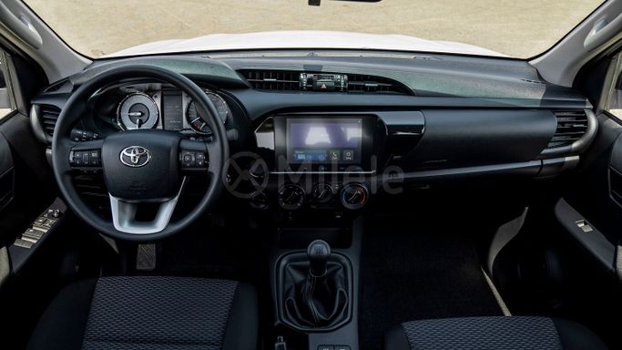 New Toyota Hilux VIII Facelift, 2.4 l, 2024 in Dubai by Milele, White color. Other | AUTO.AE