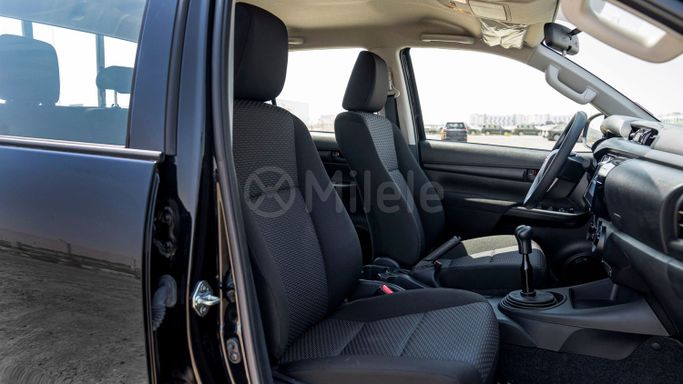 New Toyota Hilux VIII Facelift, 2.4 l, 2024 in Dubai by Milele, Black color. Other | AUTO.AE