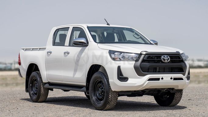 New Toyota Hilux VIII Facelift, 2.4 l, 2024 in Dubai by Milele, White color. Other | AUTO.AE