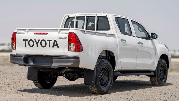 New Toyota Hilux VIII Facelift, 2.4 l, 2024 in Dubai by Milele, White color. Other | AUTO.AE