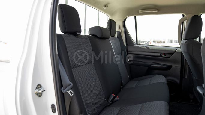 New Toyota Hilux VIII Facelift, 2.4 l, 2024 in Dubai by Milele, White color. Other | AUTO.AE