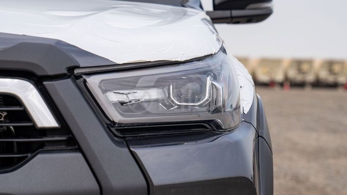 New Toyota Hilux VIII Facelift, 2.8 l, 2024 in Dubai by Milele, Grey color. Other | AUTO.AE