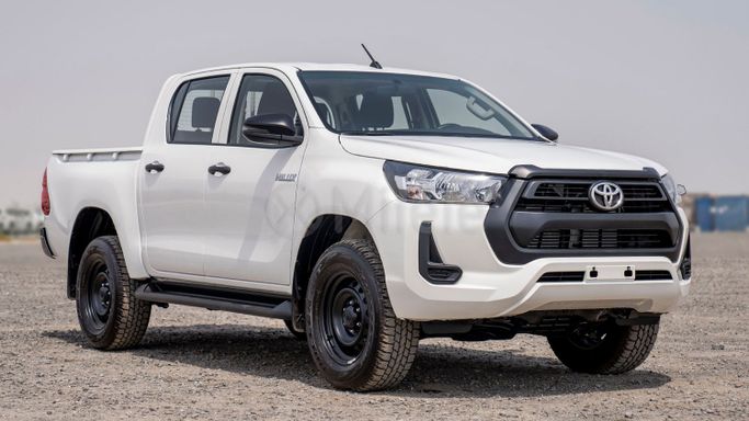 New Toyota Hilux VIII Facelift, 2.4 l, 2024 in Dubai by Milele, White color. Other | AUTO.AE