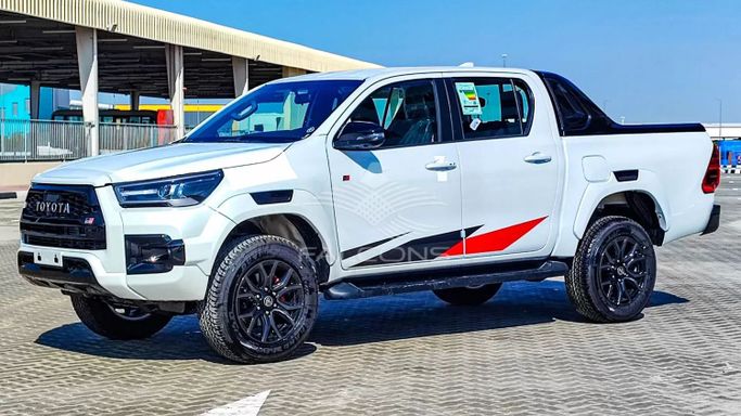 New Toyota Hilux VIII Facelift, 2.8 l, 2024 in Dubai by Falcons GT Motors FZCO, White color. Other | AUTO.AE