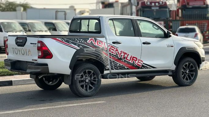 New Toyota Hilux VIII Facelift, 2.4 l, 2023 in Dubai by Falcons GT Motors FZCO, White color. Other | AUTO.AE