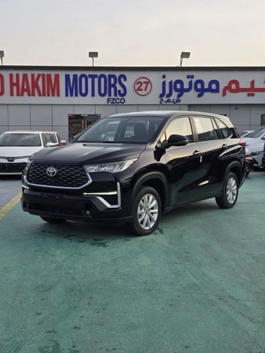 New Toyota Innova II, 2.7 l, 2024 in Dubai by Mohamed Hakim Motors, Black color. GCC Specs | AUTO.AE