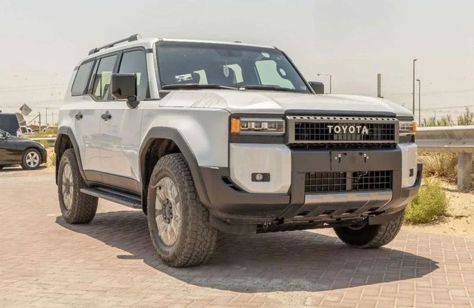 New Toyota Land Cruiser Prado 250 Series, 2.8 l, 2025 in Dubai by Laith Alobaidi Motors, White color. GCC Specs | AUTO.AE