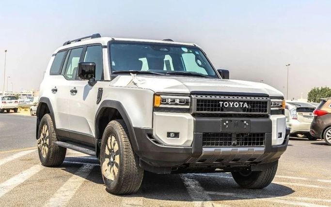 New Toyota Land Cruiser Prado 250 Series, 2.4 l, 2025 in Dubai by Laith Alobaidi Motors, White color. GCC Specs | AUTO.AE