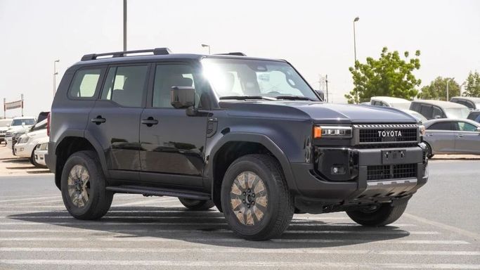New Toyota Land Cruiser Prado 250 Series, 2.4 l, 2025 in Dubai by Laith Alobaidi Motors, Black color. GCC Specs | AUTO.AE