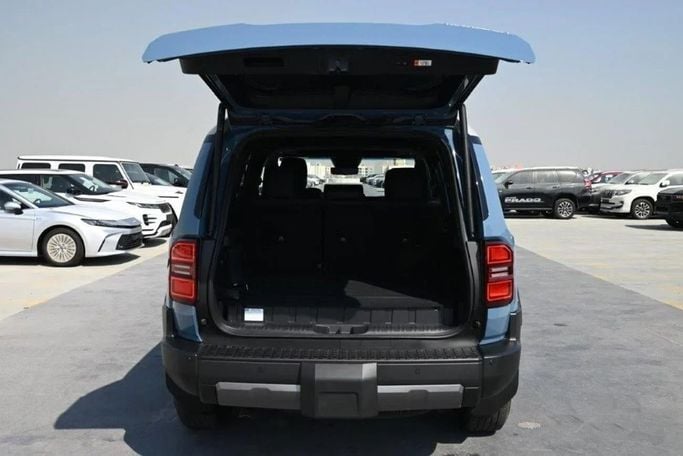 New Toyota Land Cruiser Prado 250 Series, 2.4 l, 2024 in Dubai by Mohamed Hakim Motors, Blue color. GCC Specs | AUTO.AE