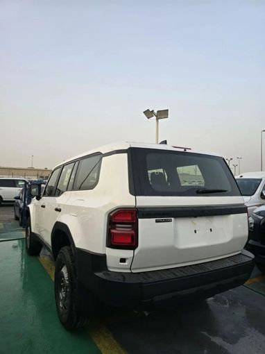 New Toyota Land Cruiser Prado 250 Series, 2.4 l, 2025 in Dubai by Mohamed Hakim Motors, White color. GCC Specs | AUTO.AE