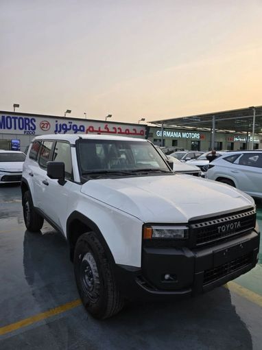 New Toyota Land Cruiser Prado 250 Series, 2.4 l, 2024 in Dubai by Mohamed Hakim Motors, White color. GCC Specs | AUTO.AE