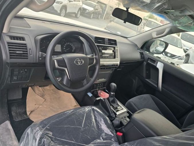 New Toyota Land Cruiser Prado 150 Series Facelift 3, 2.8 l, 2023 in Dubai by Mohamed Hakim Motors, Grey color. GCC Specs | AUTO.AE