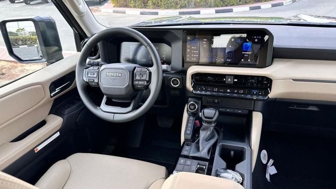 New Toyota Land Cruiser Prado 250 Series, 2.8 l, 2024 in Dubai by Mohamed Hakim Motors, Black color. GCC Specs | AUTO.AE