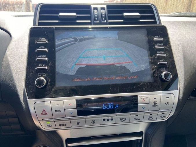 New Toyota Land Cruiser Prado 150 Series Facelift 3, 4.0 l, 2023 in Dubai by Mohamed Hakim Motors, Black color. GCC Specs | AUTO.AE