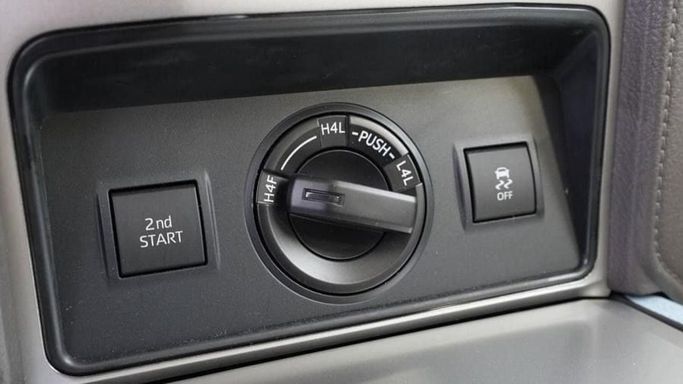 New Toyota Land Cruiser Prado 150 Series Facelift 3, 2.7 l, 2023 in Dubai by Mohamed Hakim Motors, Black color. GCC Specs | AUTO.AE