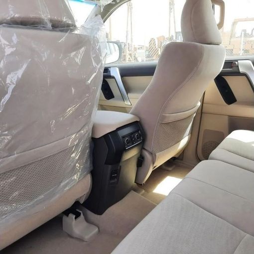 New Toyota Land Cruiser Prado 150 Series Facelift 3, 4.0 l, 2023 in Dubai by Mohamed Hakim Motors, White color. GCC Specs | AUTO.AE