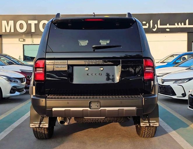New Toyota Land Cruiser Prado 250 Series, 2.4 l, 2024 in Dubai by SK Motors, Black color. GCC Specs | AUTO.AE