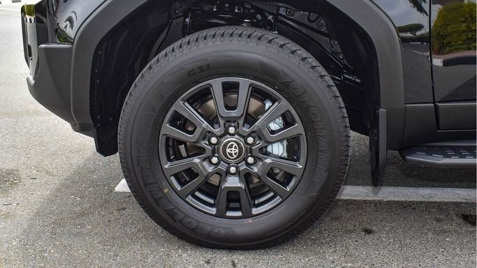 New Toyota Land Cruiser Prado 250 Series, 2.4 l, 2024 in Dubai by Najem Motors, Black color. GCC Specs | AUTO.AE