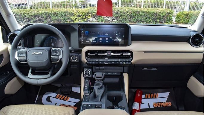 New Toyota Land Cruiser Prado 250 Series, 2.4 l, 2024 in Dubai by Najem Motors, Black color. GCC Specs | AUTO.AE
