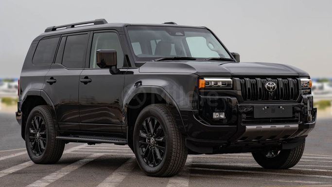 New Toyota Land Cruiser Prado 250 Series, 2.8 l, 2024 in Dubai by Milele, Black color. Other | AUTO.AE