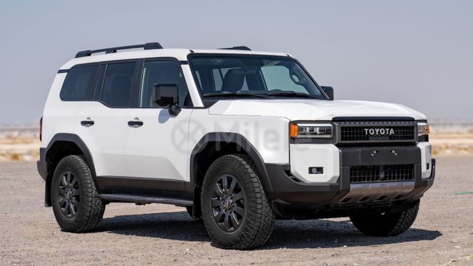New Toyota Land Cruiser Prado 250 Series, 2.8 l, 2024 in Dubai by Milele, White color. Other | AUTO.AE