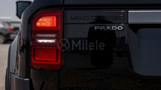 New Toyota Land Cruiser Prado 250 Series, 2.8 l, 2024 in Dubai by Milele, Black color. Other | AUTO.AE