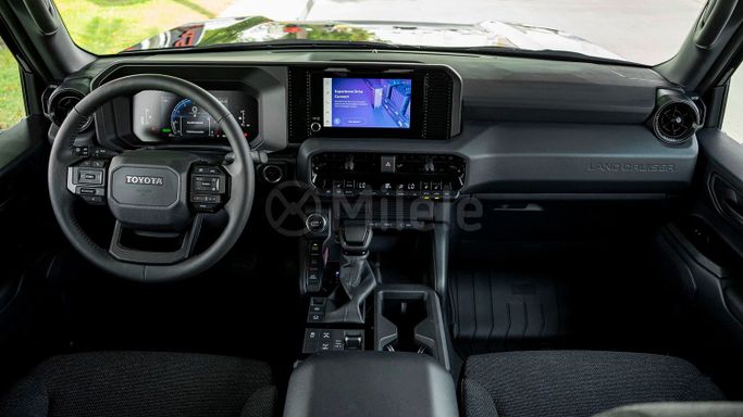 New Toyota Land Cruiser Prado 250 Series, 2.4 l, 2024 in Dubai by Milele, Black color. Other | AUTO.AE