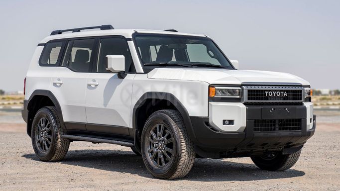 New Toyota Land Cruiser Prado 250 Series, 2.8 l, 2024 in Dubai by Milele, White color. Other | AUTO.AE