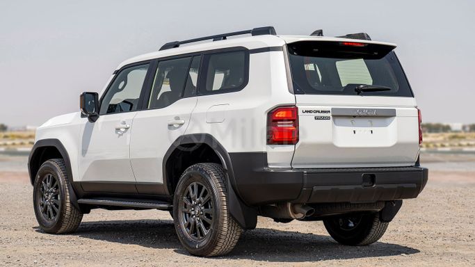 New Toyota Land Cruiser Prado 250 Series, 2.8 l, 2024 in Dubai by Milele, White color. Other | AUTO.AE