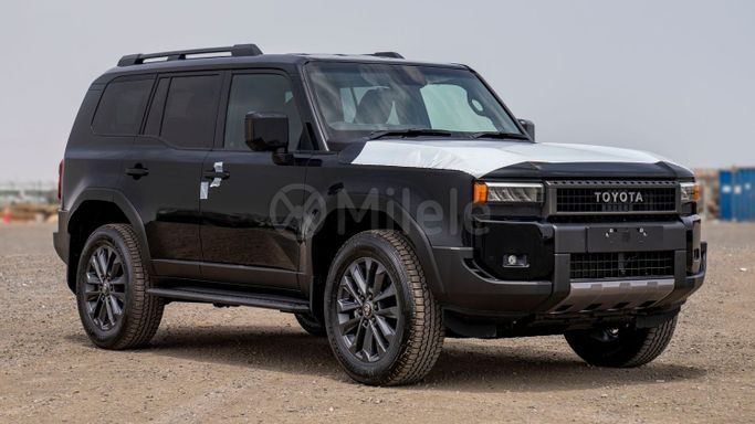 New Toyota Land Cruiser Prado 250 Series, 2.8 l, 2024 in Dubai by Milele, Black color. Other | AUTO.AE
