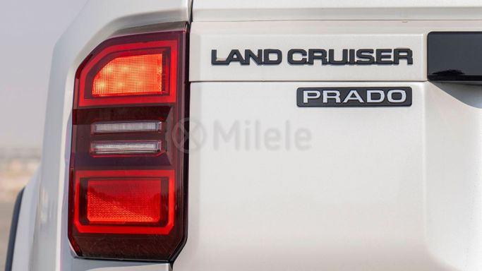 New Toyota Land Cruiser Prado 250 Series, 2.4 l, 2024 in Dubai by Milele, White color. Other | AUTO.AE