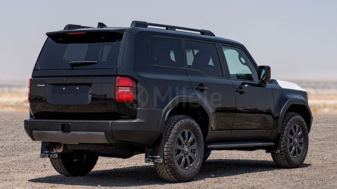 New Toyota Land Cruiser Prado 250 Series, 2.8 l, 2024 in Dubai by Milele, Black color. Other | AUTO.AE