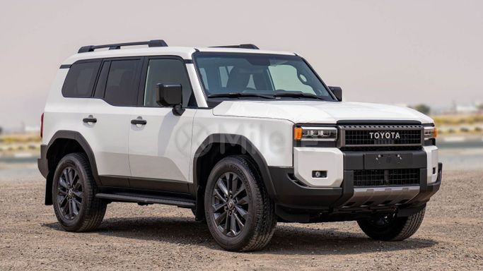 New Toyota Land Cruiser Prado 250 Series, 2.4 l, 2024 in Dubai by Milele, White color. Other | AUTO.AE