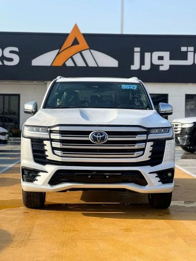 New Toyota Land Cruiser 300 Series, 3.4 l, 2025 in Dubai by ANDIAMO MOTORS FZE, White color. GCC Specs | AUTO.AE