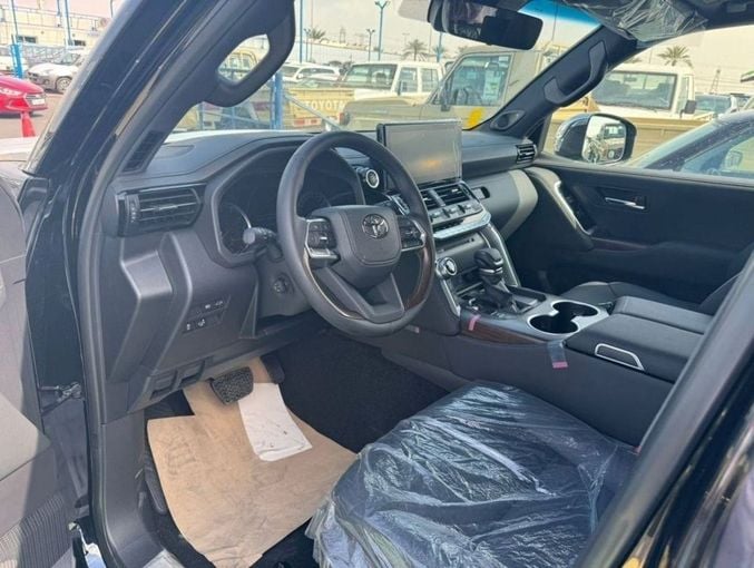 New Toyota Land Cruiser 300 Series, 3.4 l, 2023 in Dubai by Mohamed Hakim Motors, Black color. GCC Specs | AUTO.AE