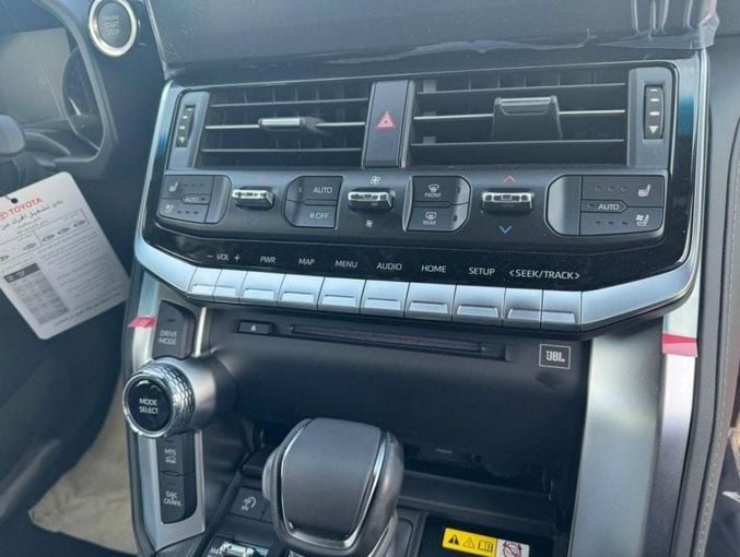 New Toyota Land Cruiser 300 Series, 3.4 l, 2023 in Dubai by Mohamed Hakim Motors, Black color. GCC Specs | AUTO.AE