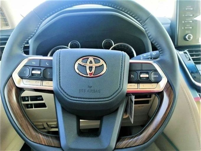 New Toyota Land Cruiser 300 Series, 4.0 l, 2024 in Dubai by Mohamed Hakim Motors, Black color. GCC Specs | AUTO.AE