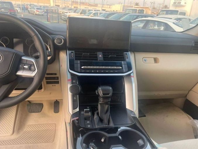 New Toyota Land Cruiser 300 Series, 3.3 l, 2022 in Dubai by Mohamed Hakim Motors, White color. GCC Specs | AUTO.AE