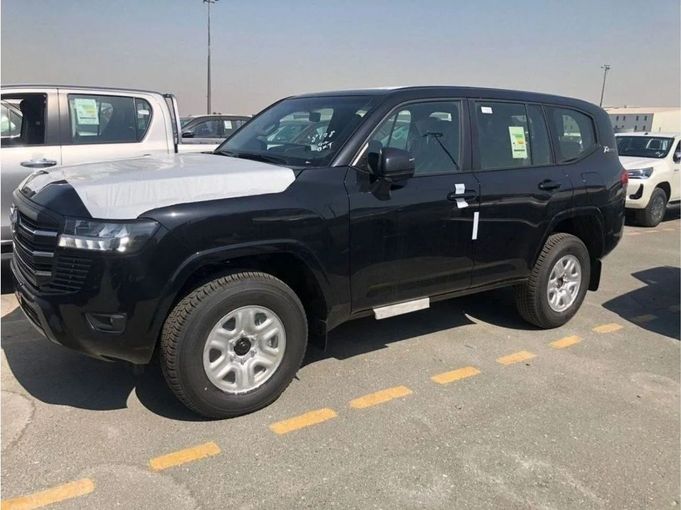 New Toyota Land Cruiser 300 Series, 4.0 l, 2023 in Dubai by Mohamed Hakim Motors, Black color. GCC Specs | AUTO.AE
